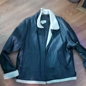 Mens leather jacket
